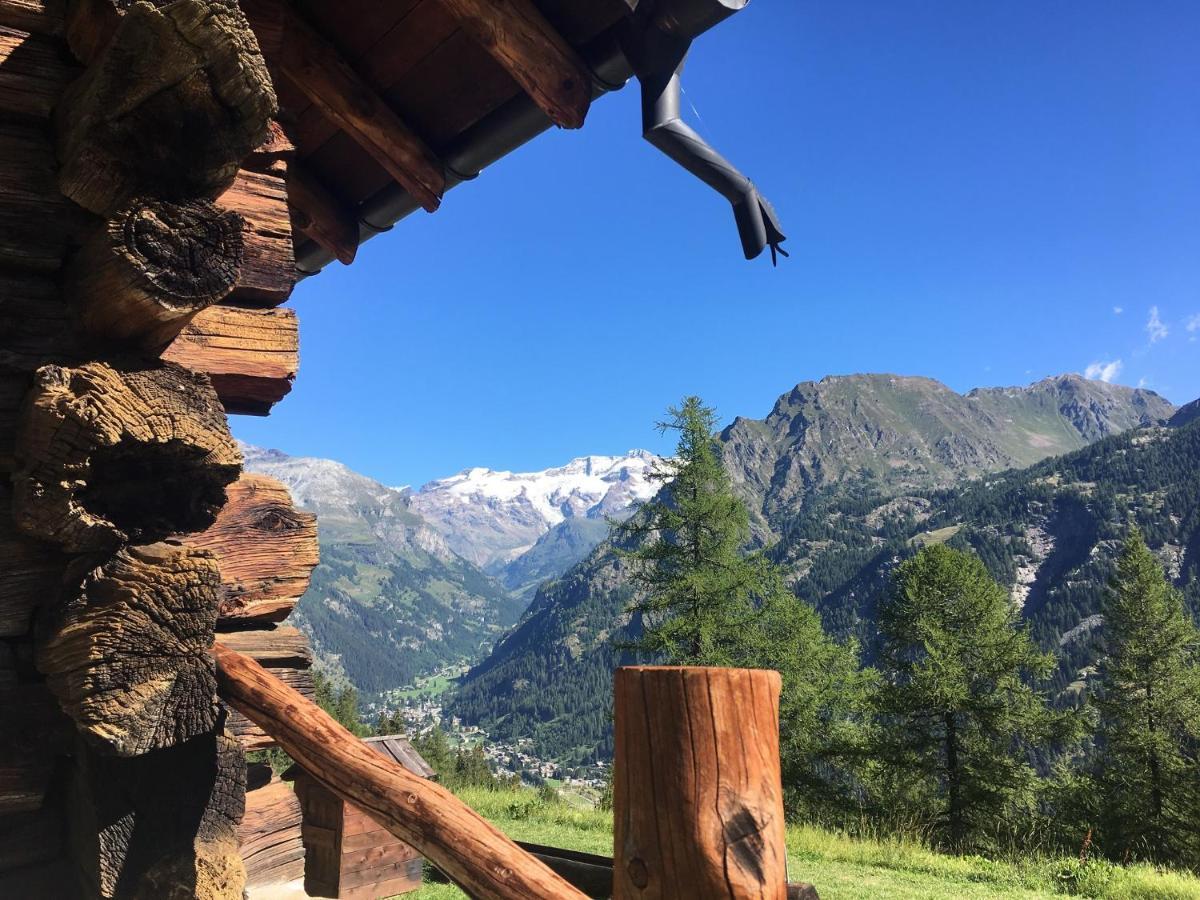 Baite Cialvrina Villa Gressoney-Saint-Jean Kültér fotó