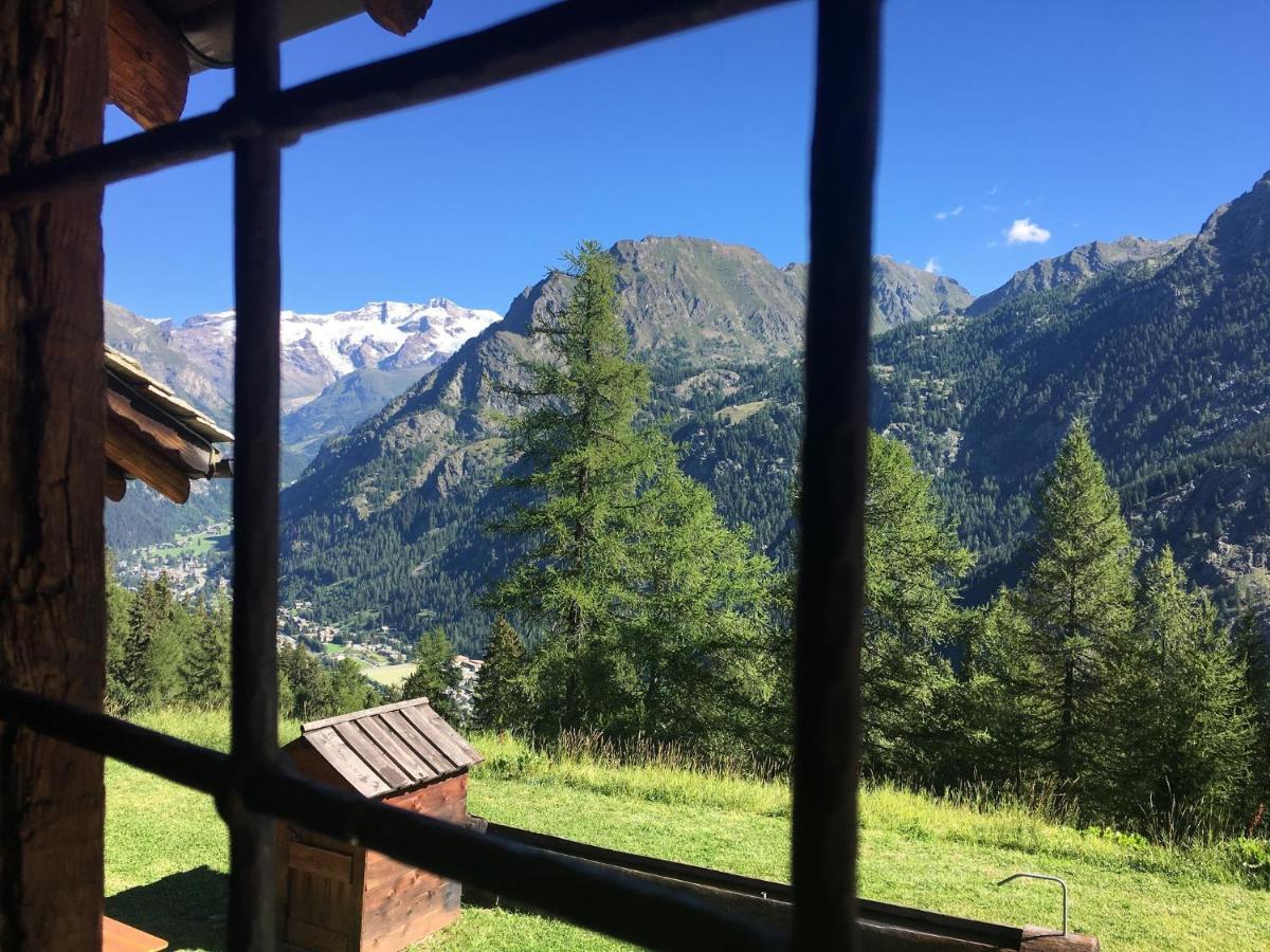 Baite Cialvrina Villa Gressoney-Saint-Jean Kültér fotó